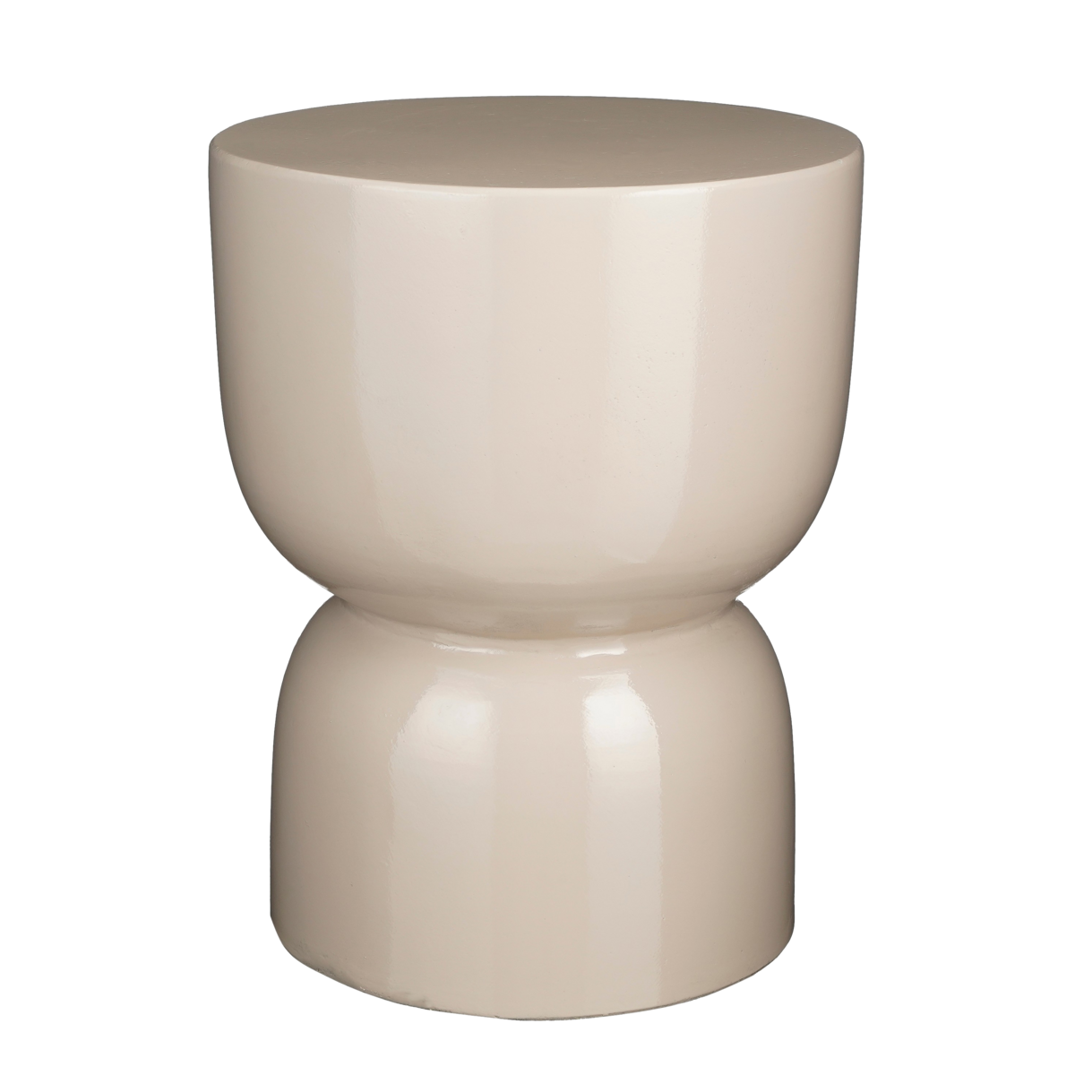 Stage Bijzettafel - H45 x Ø35 cm - Cement - Beige Mica Decorations