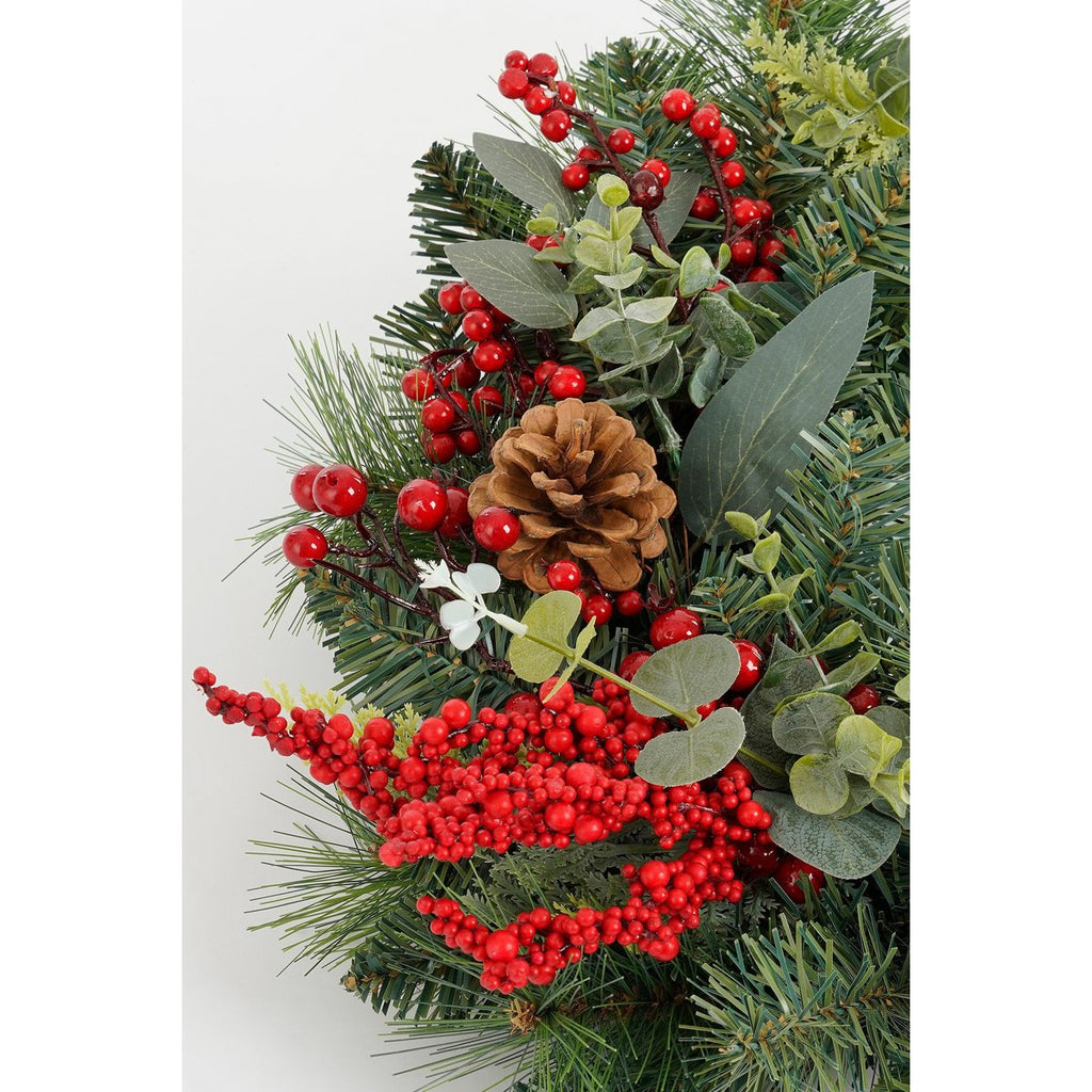 Kerstkrans Harvey Rood Mica Decorations