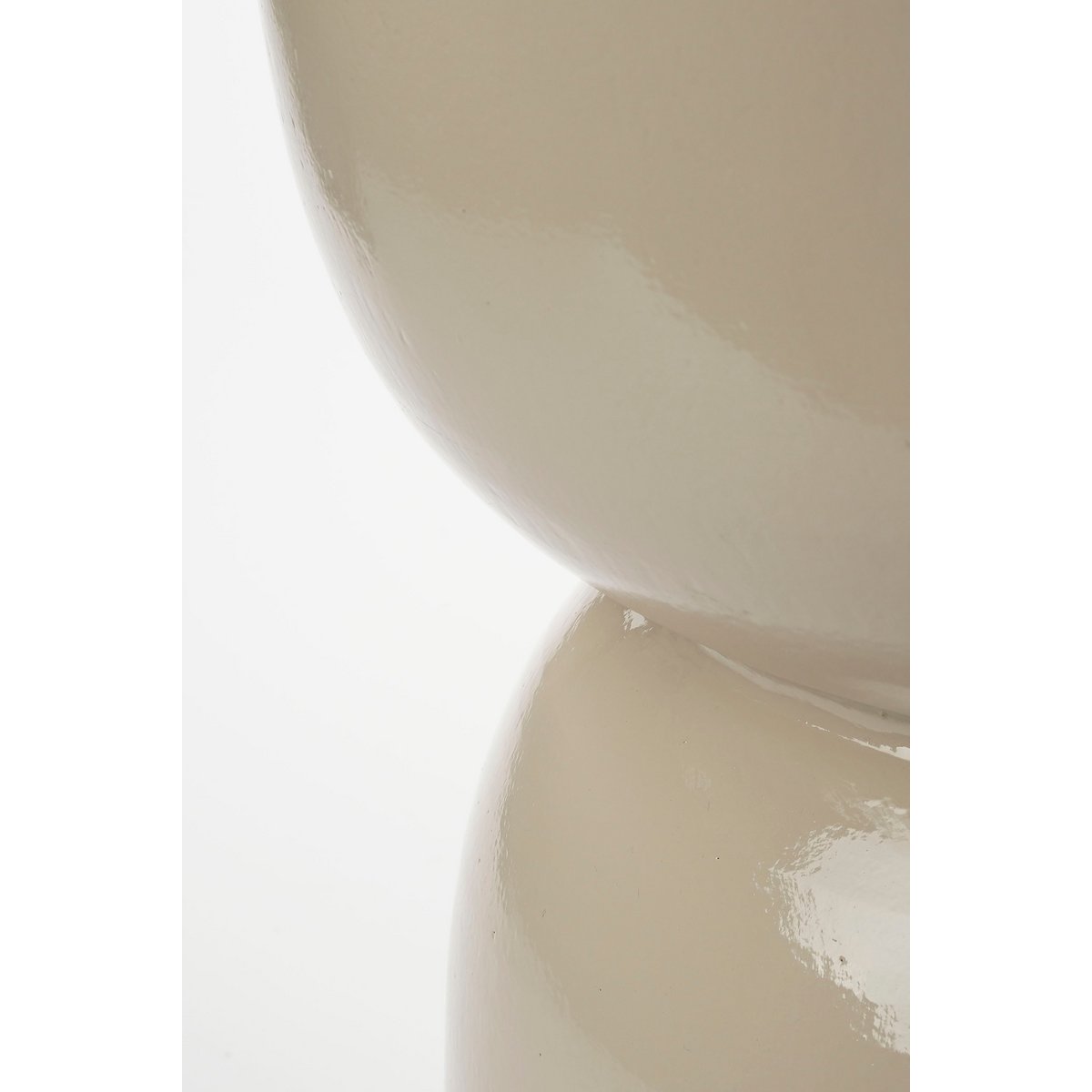 Stage Bijzettafel - H45 x Ø35 cm - Cement - Beige Mica Decorations