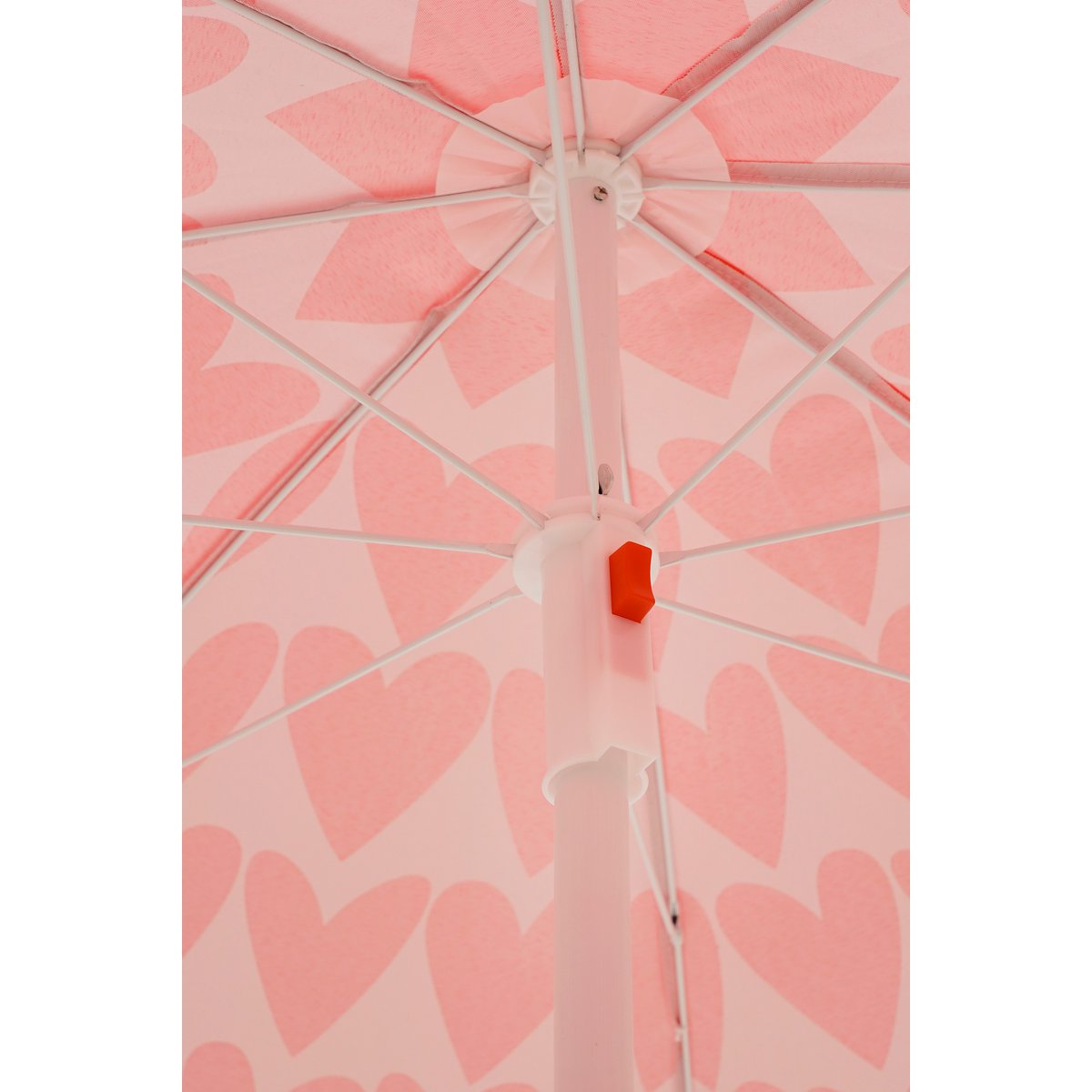 Heart Strandparasol - H180 x Ø160 cm - Roze