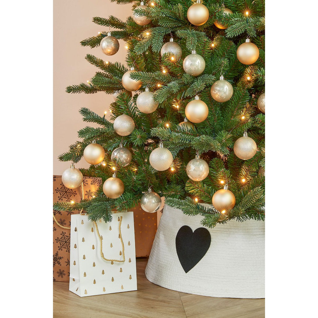 Kerstboomrok  Wit Mica Decorations