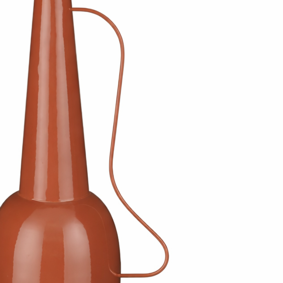 Vaas  Bruin Mica Decorations