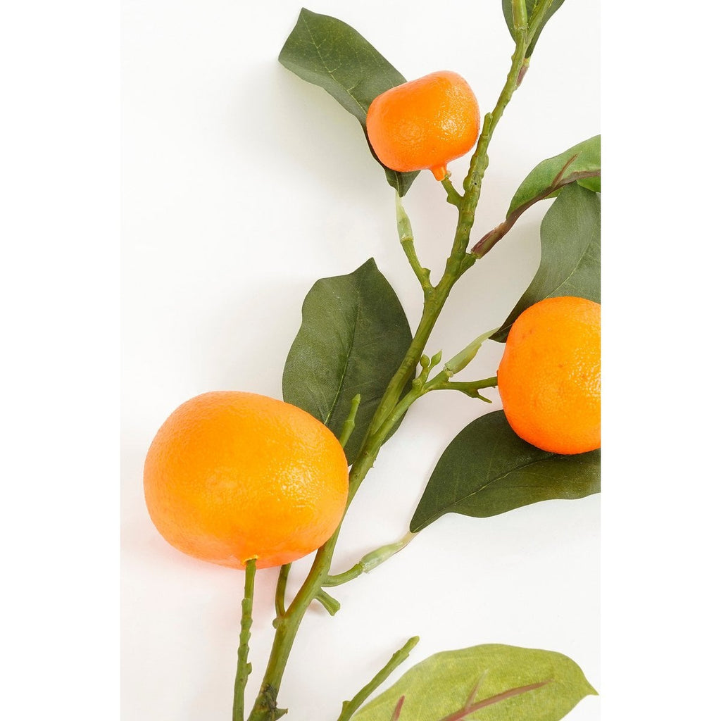 Kunsttak  Oranje Mica Decorations