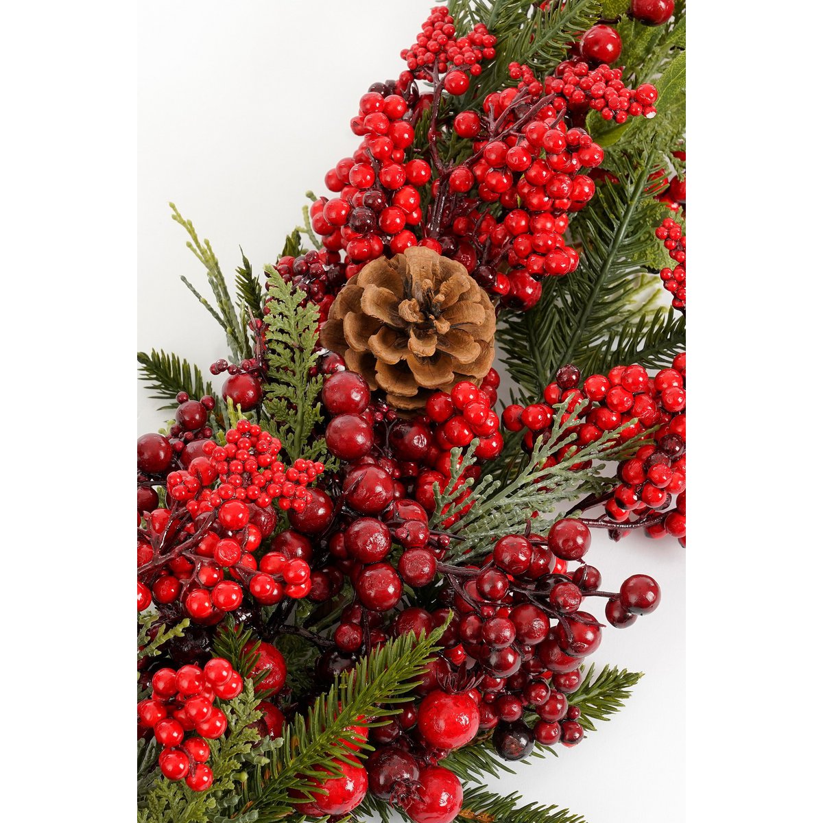 Kerst guirlande Randell Rood Mica Decorations