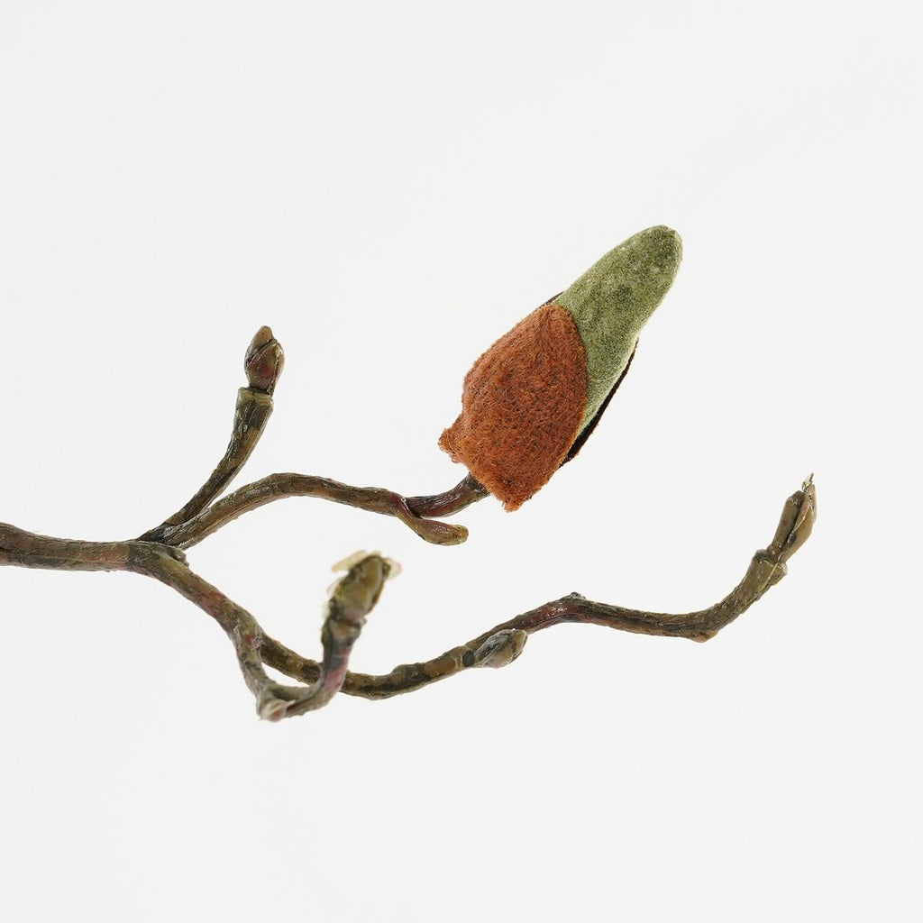 Kunstbloem Magnolia Roze Mica Decorations