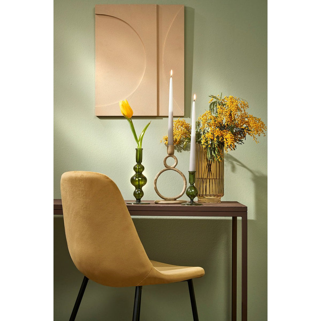 Dinerkaars Dip-dye Lichtgrijs Mica Decorations
