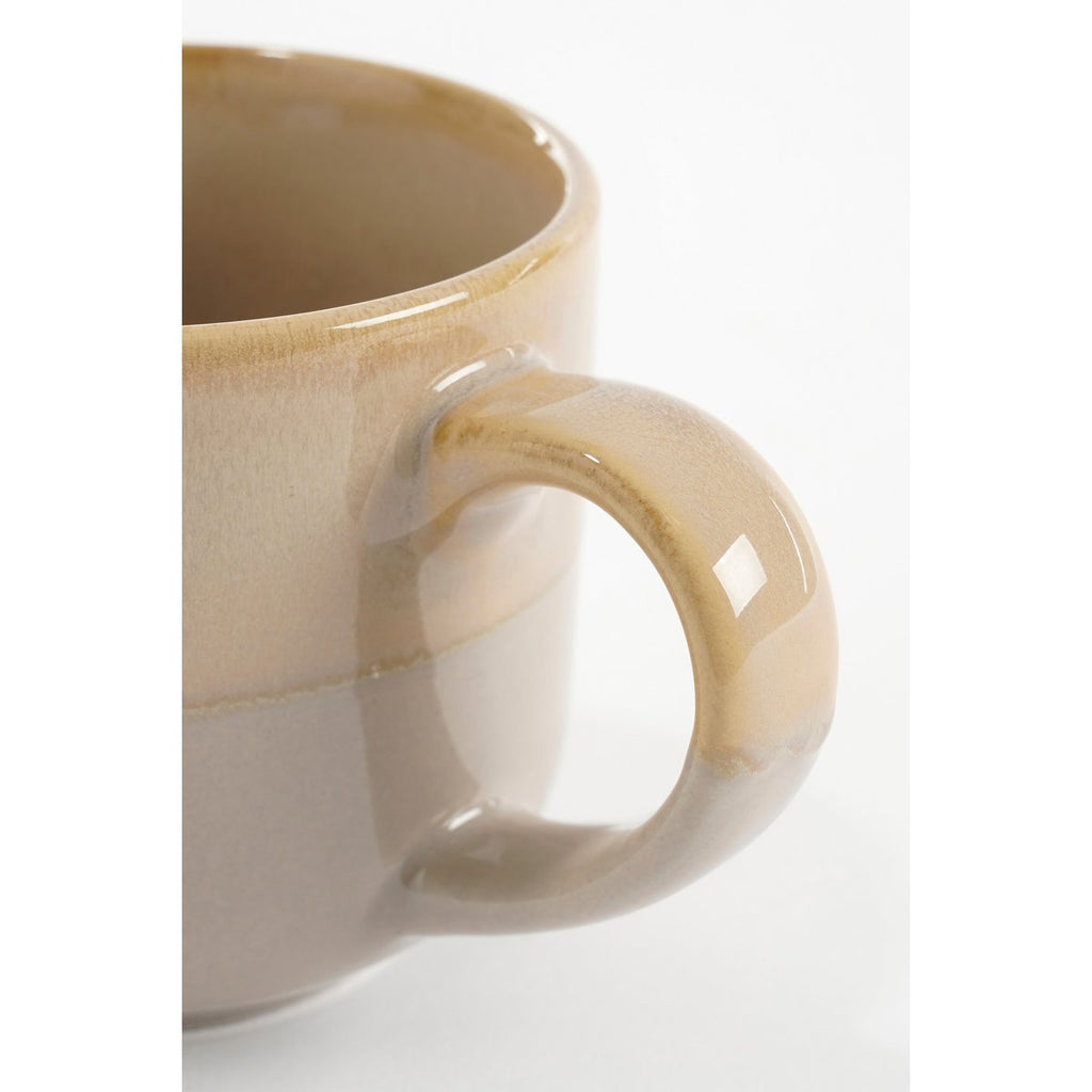 Ozzu Serviesset 16-delig - Steengoed - Grijs