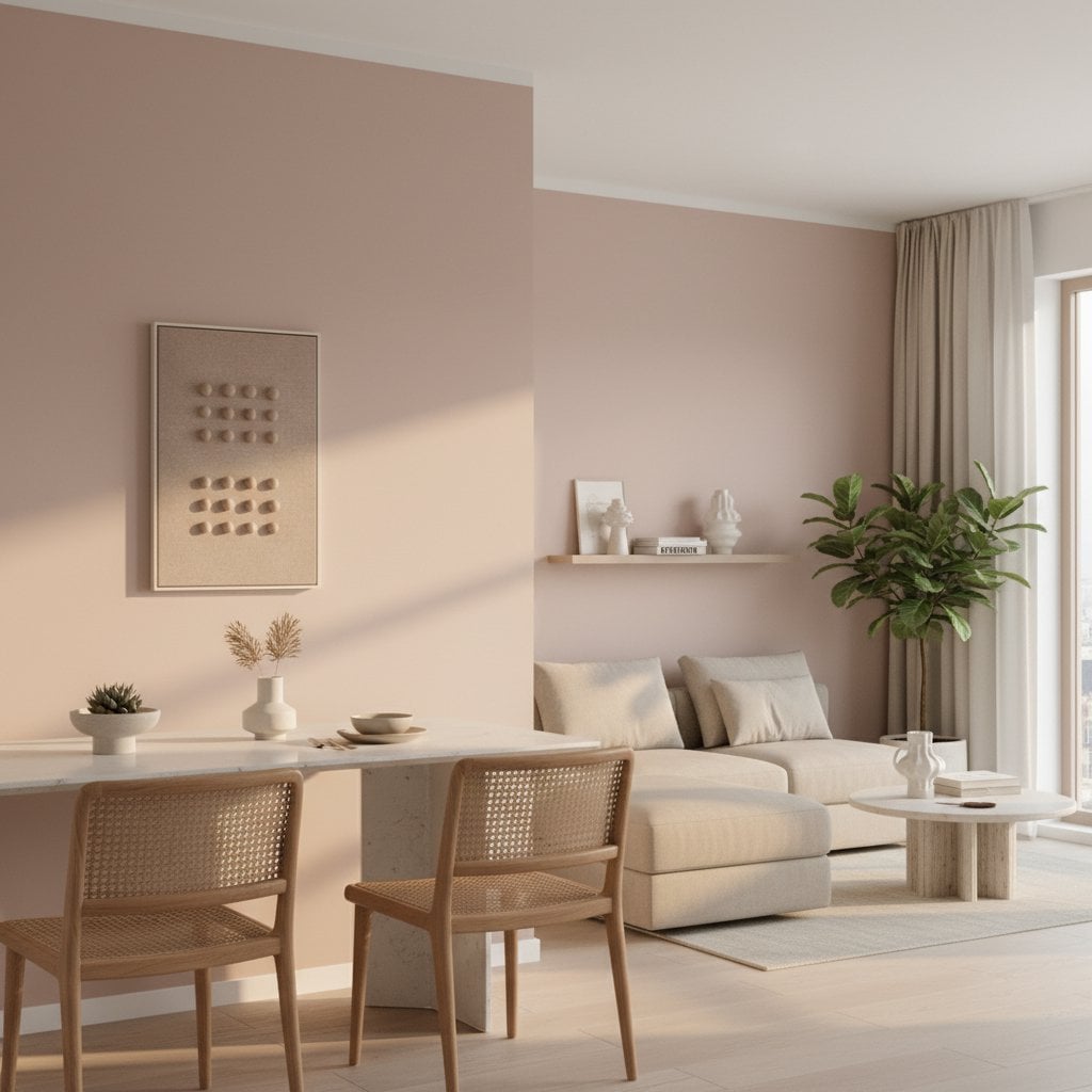 Wanddecoratie  Donkerbruin Mica Decorations