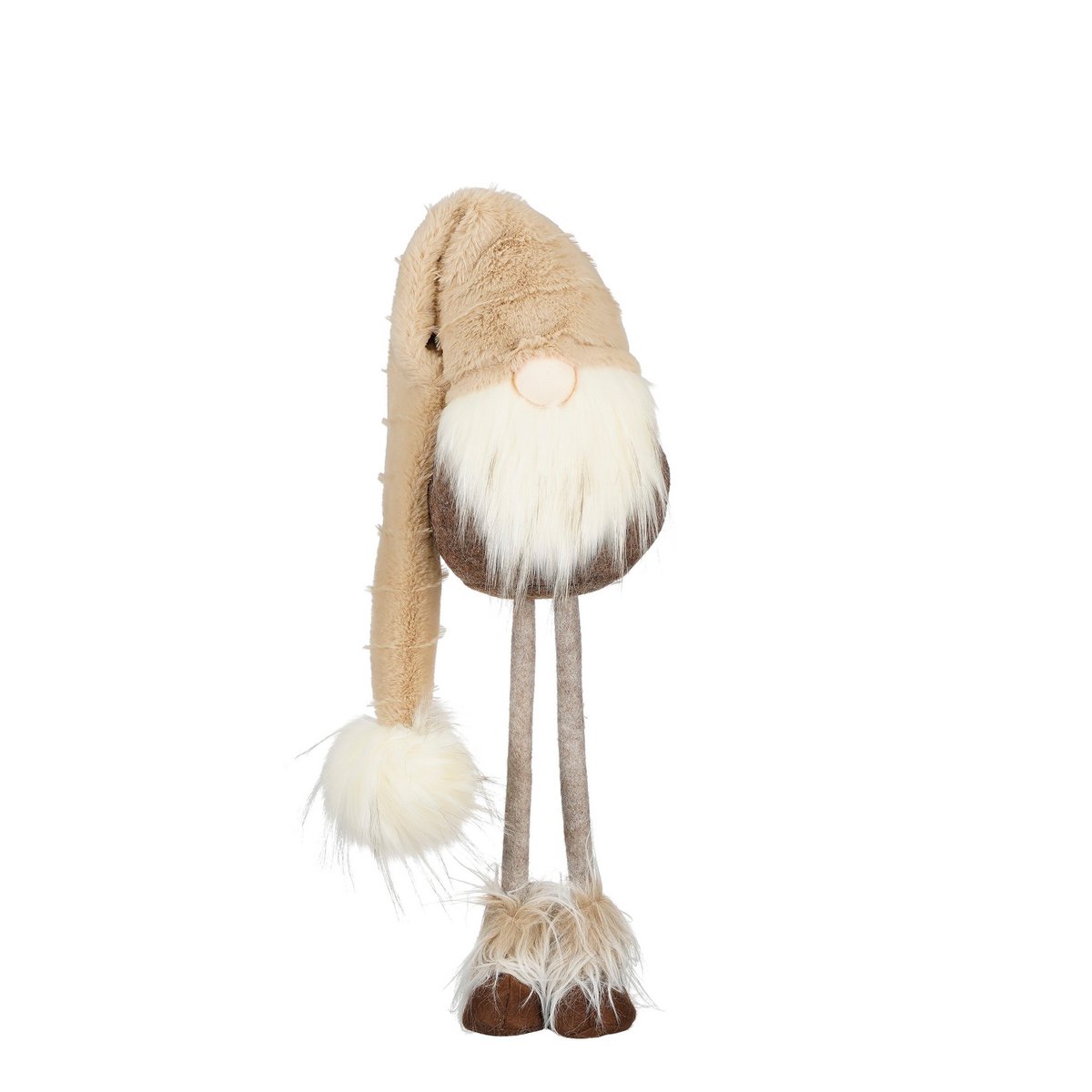 Kerst decoratief beeld  Bruin Mica Decorations