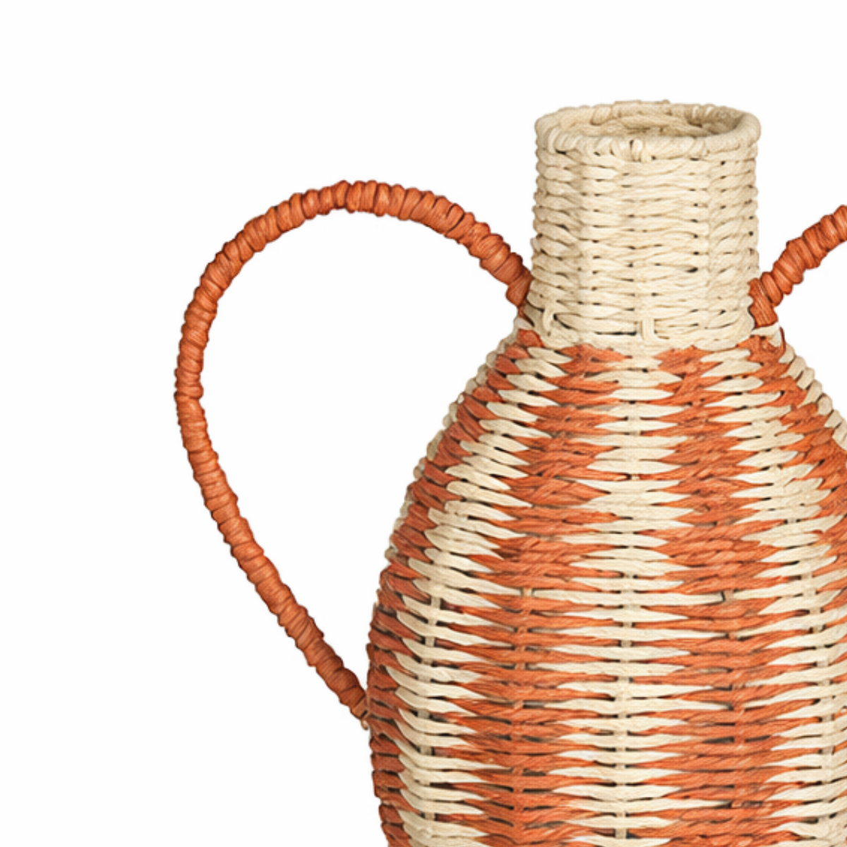 Vaas  Oranje Mica Decorations