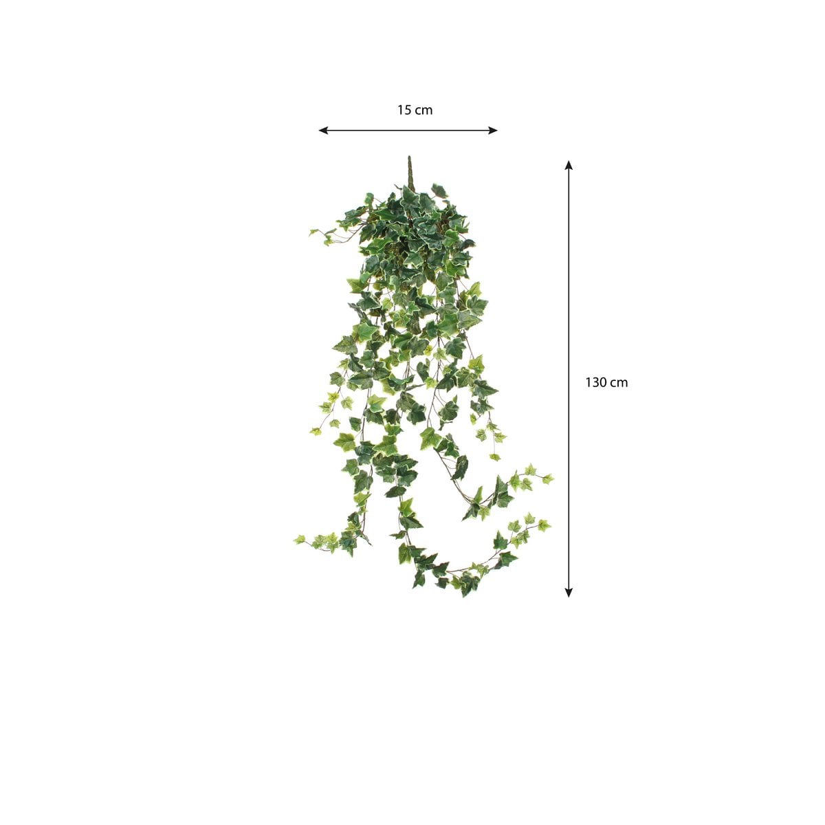 Kunst hangplant Ivy Groen Mica Decorations