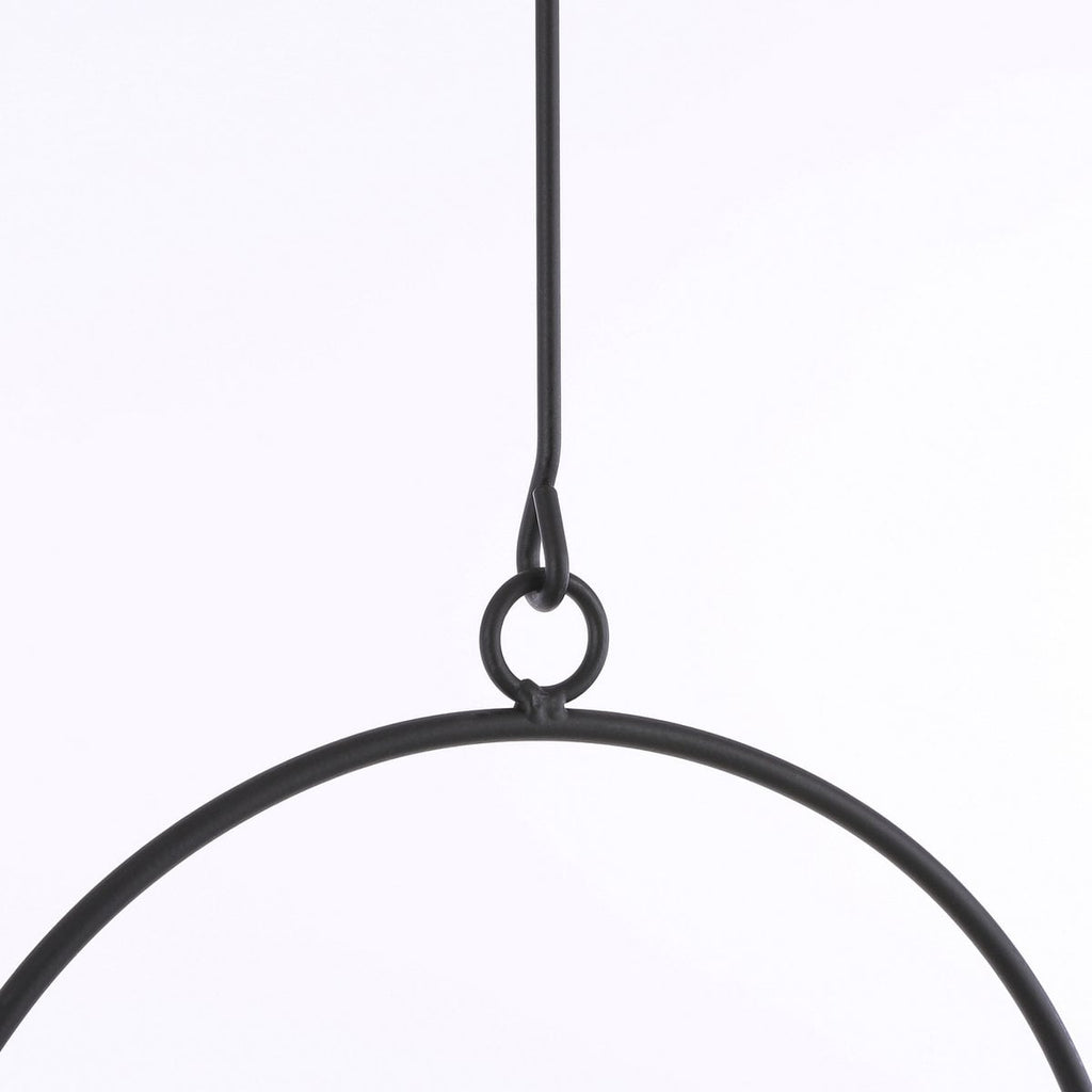 Bloempot binnen hangend Dexter Zwart Mica Decorations