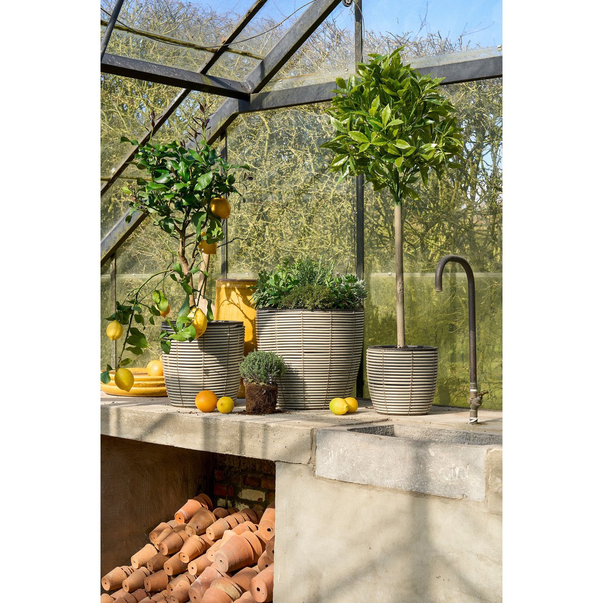 Kunstplant Laurel Groen Mica Decorations