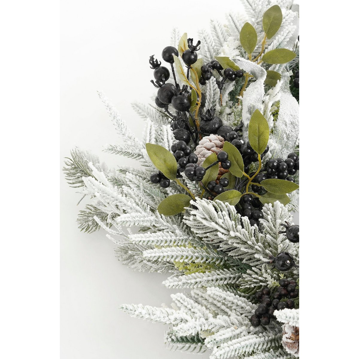 Kerstkrans Vesper Groen Mica Decorations
