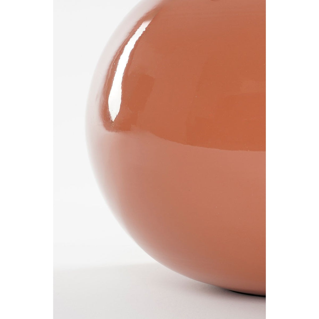 Boyd Vaas - H36 x Ø25 cm - Metaal - Terra