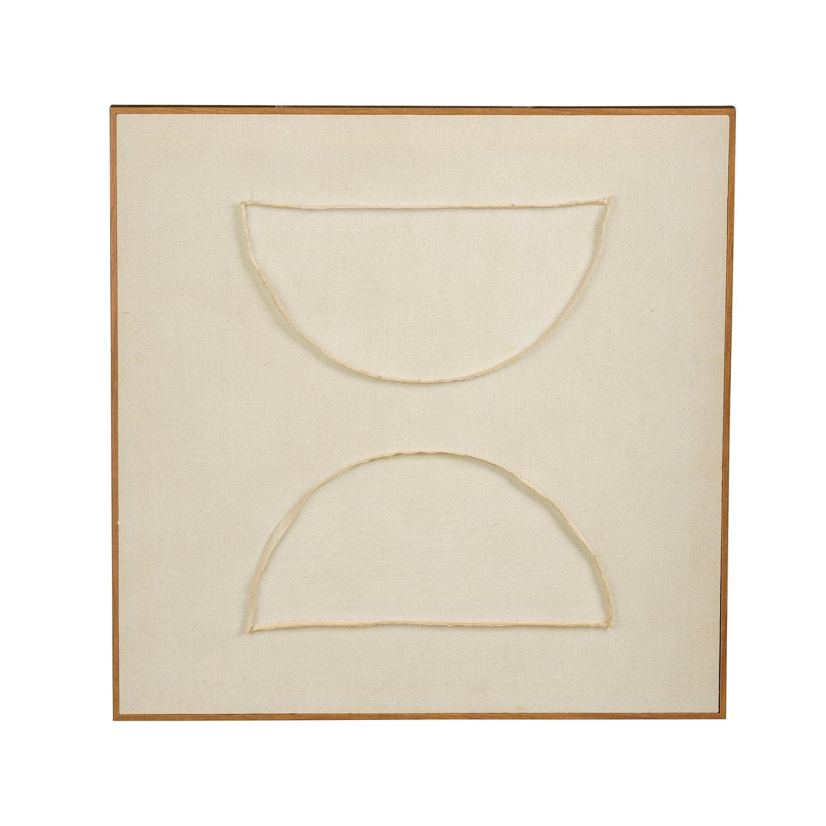 Wanddecoratie  Beige Mica Decorations