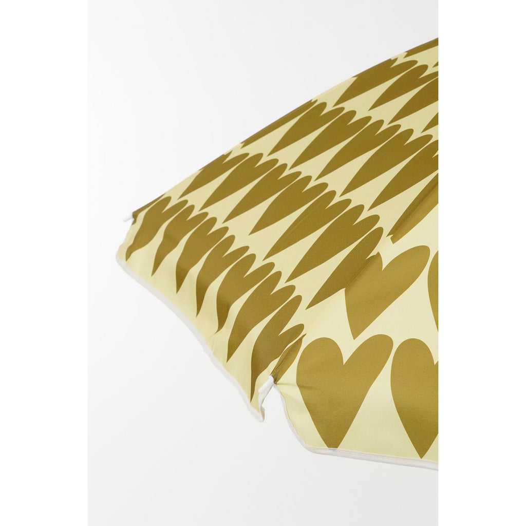 Heart Strandparasol - H180 x Ø160 cm - Bruin