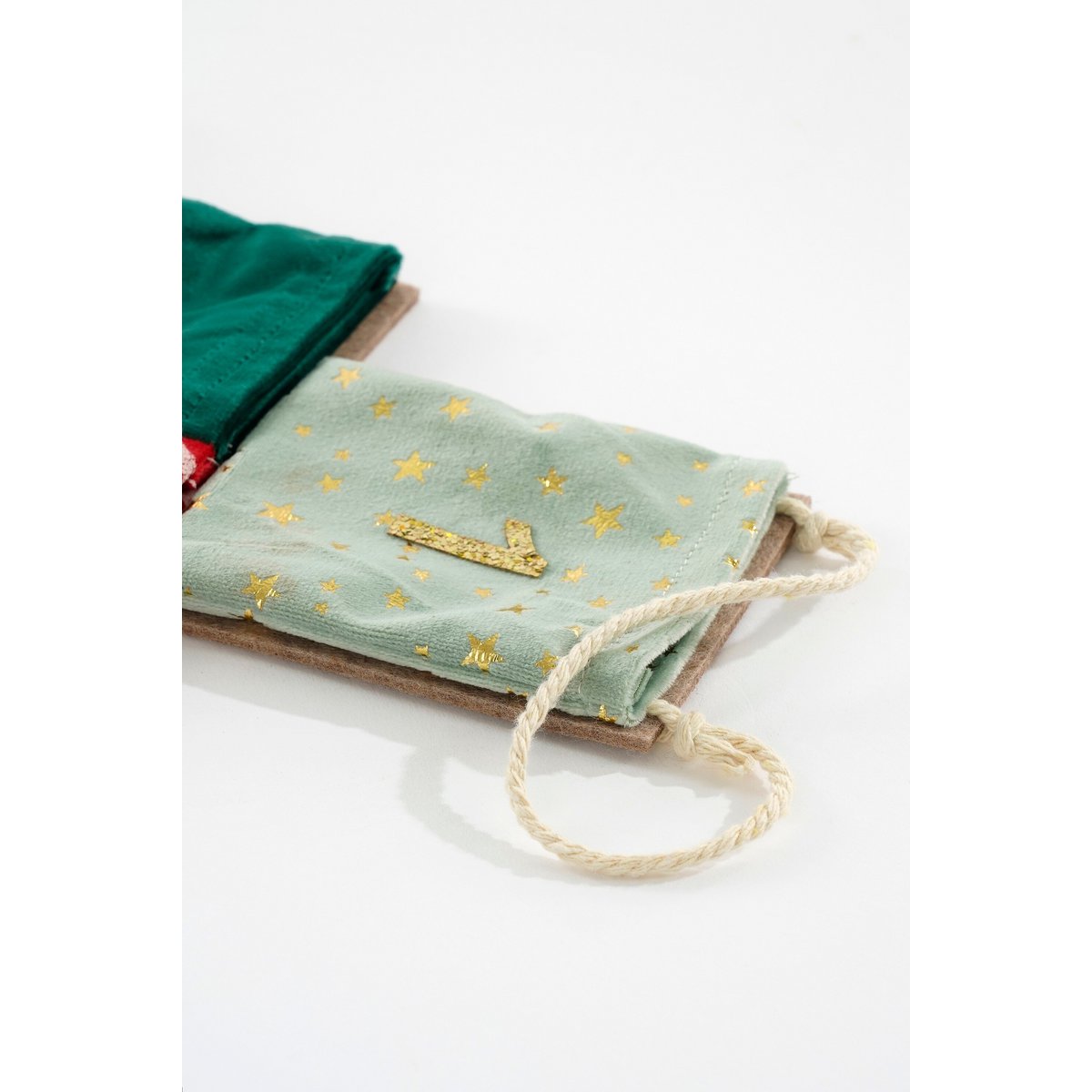 Adventskalender  Groen Mica Decorations