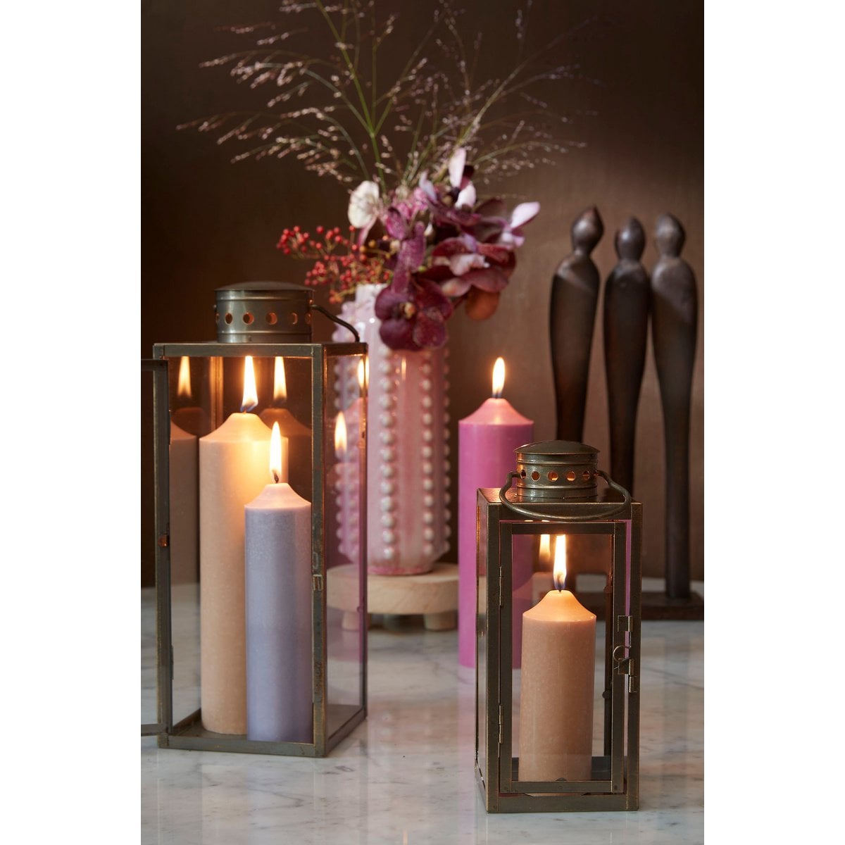 Decoratief beeld Pegara Bruin Mica Decorations