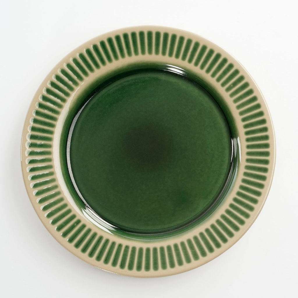 Elice Dinerbord - Ø27 cm - Keramiek - Groen