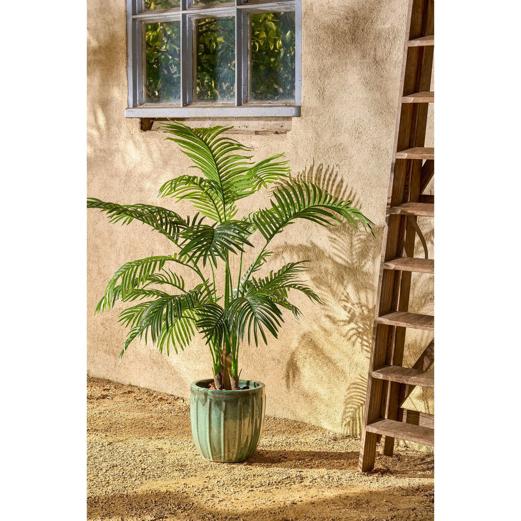 Areca Palm Kunstplant in Pot - H134 x Ø50 cm - Groen