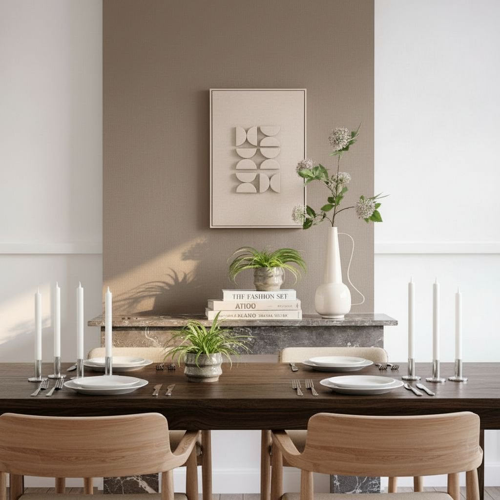 Wanddecoratie  Lichtgrijs Mica Decorations