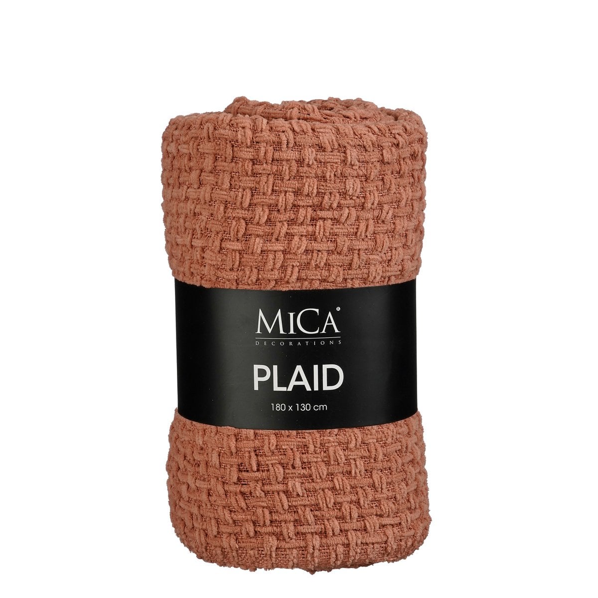 Plaid Cosenza Roze Mica Decorations