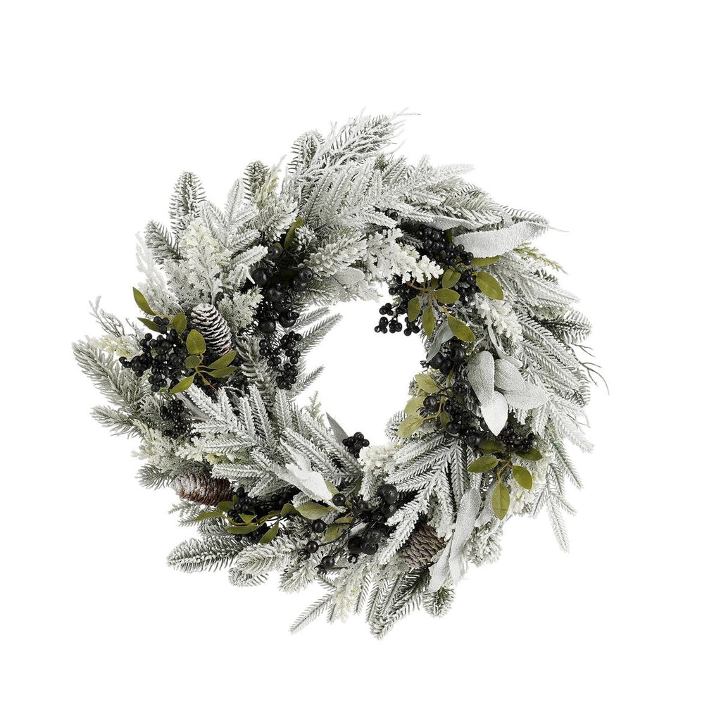 Kerstkrans Vesper Groen Mica Decorations