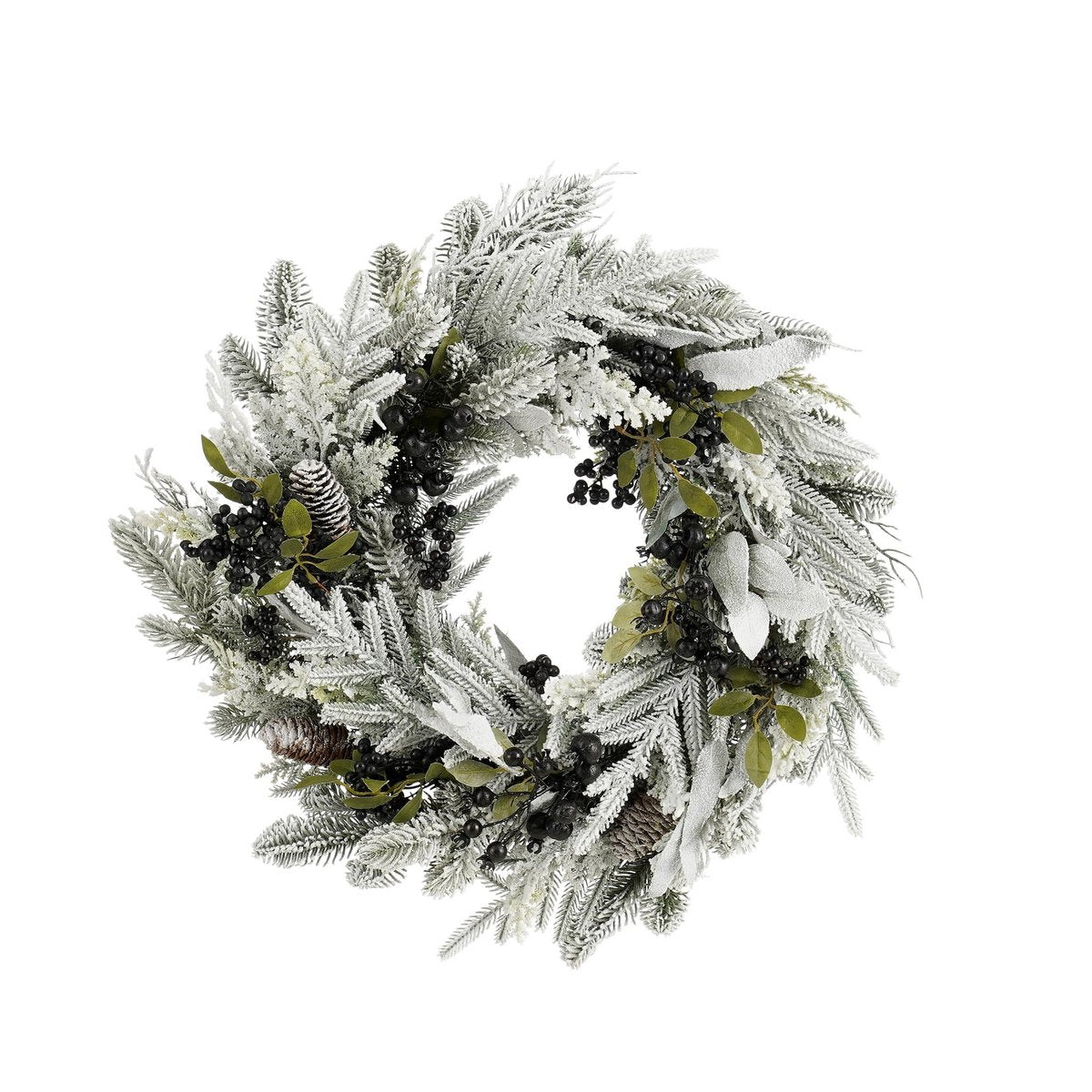 Kerstkrans Vesper Groen Mica Decorations