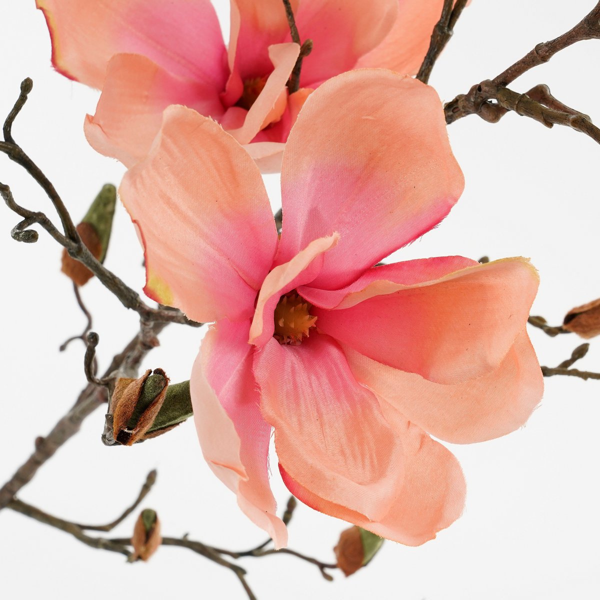 Kunstbloem Magnolia Roze Mica Decorations