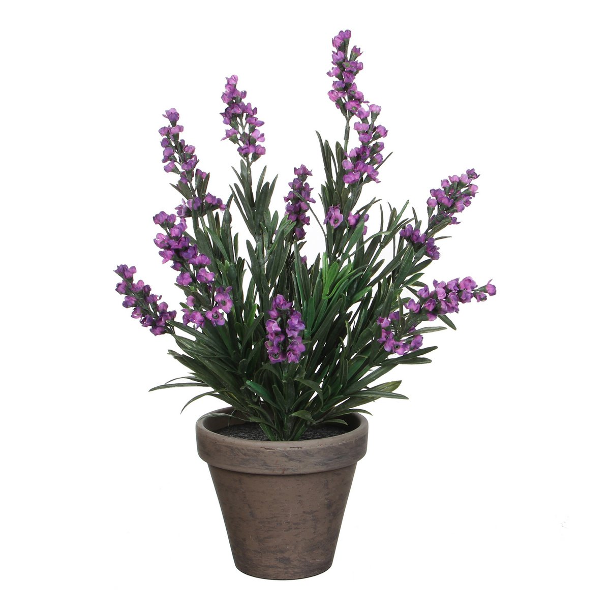 Lavendel Kunstplant in Bloempot Stan - H33 x Ø20 cm - Paars