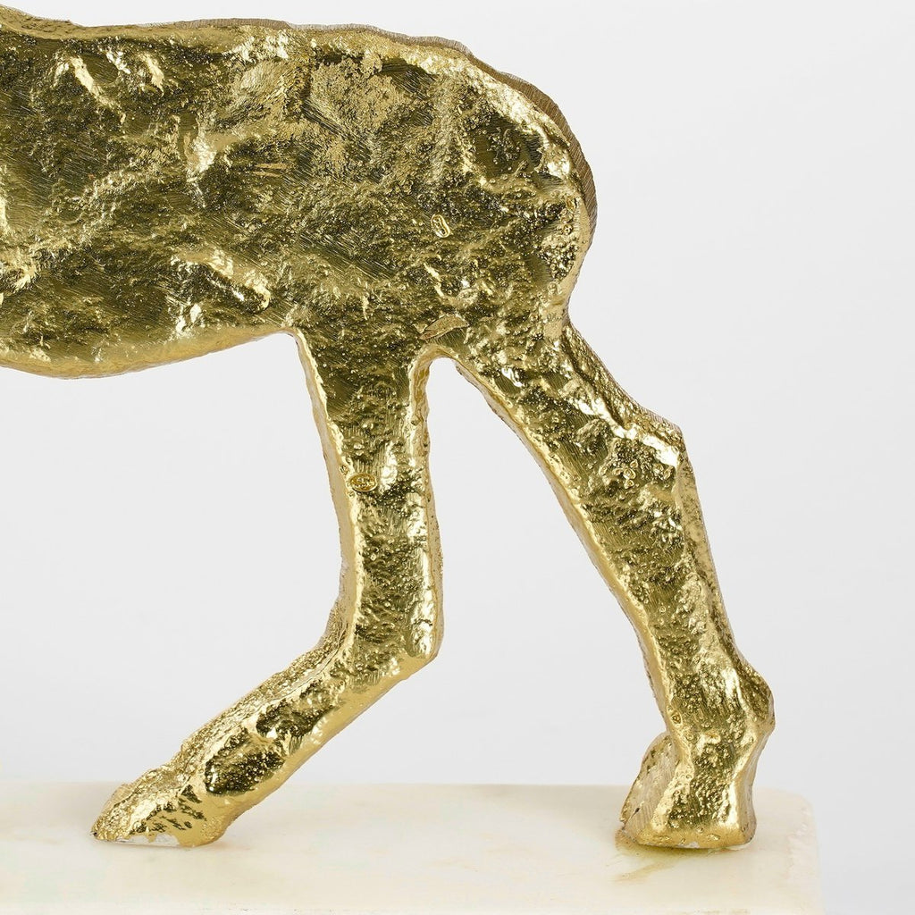 Kerst decoratief beeld  Goud Mica Decorations