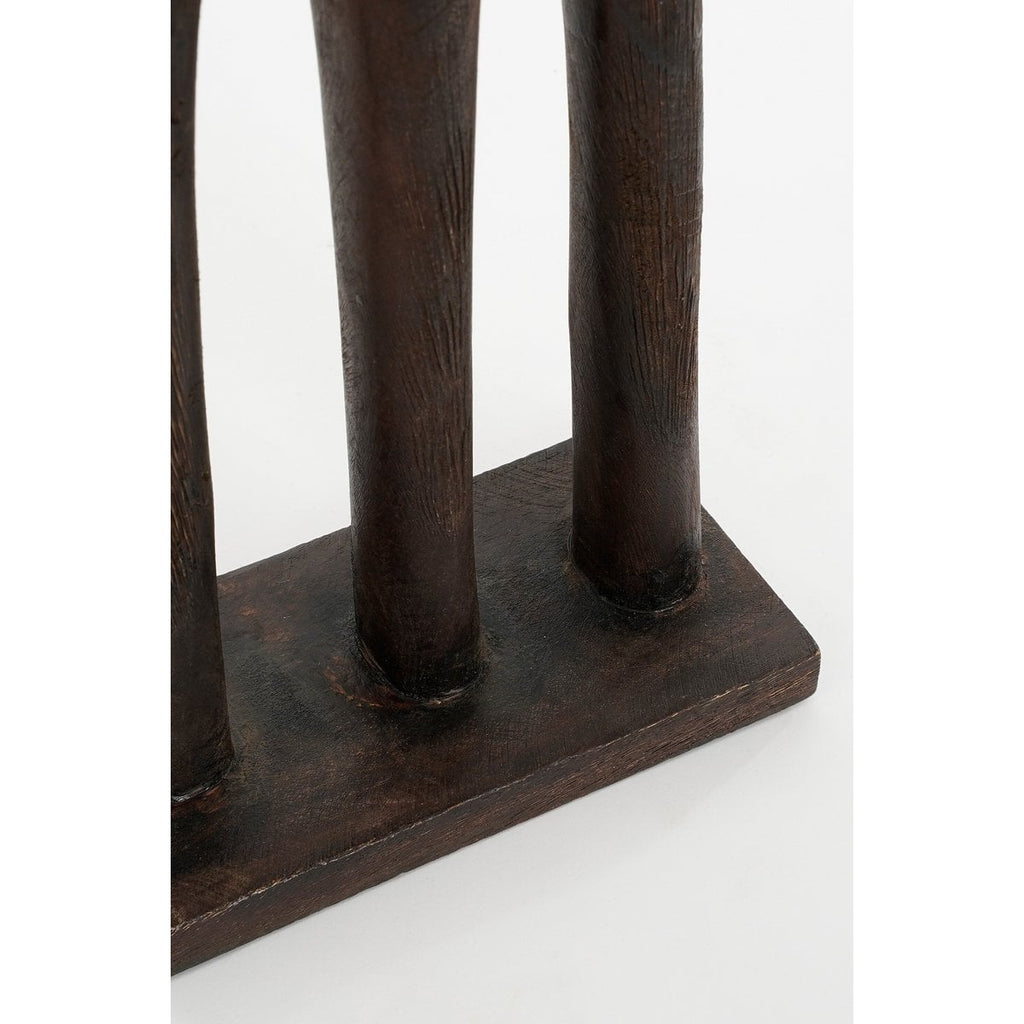 Decoratief beeld Pegara Bruin Mica Decorations