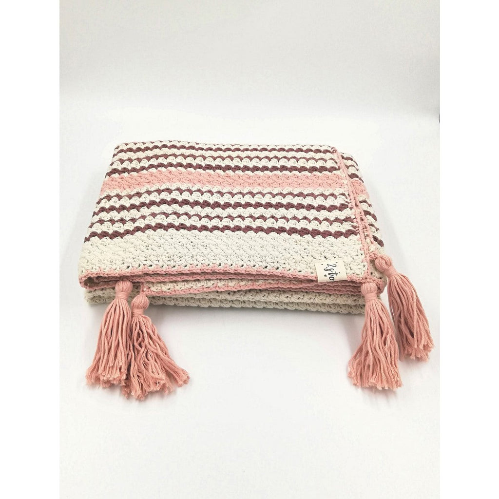 BOHEMIAN katoenen deken