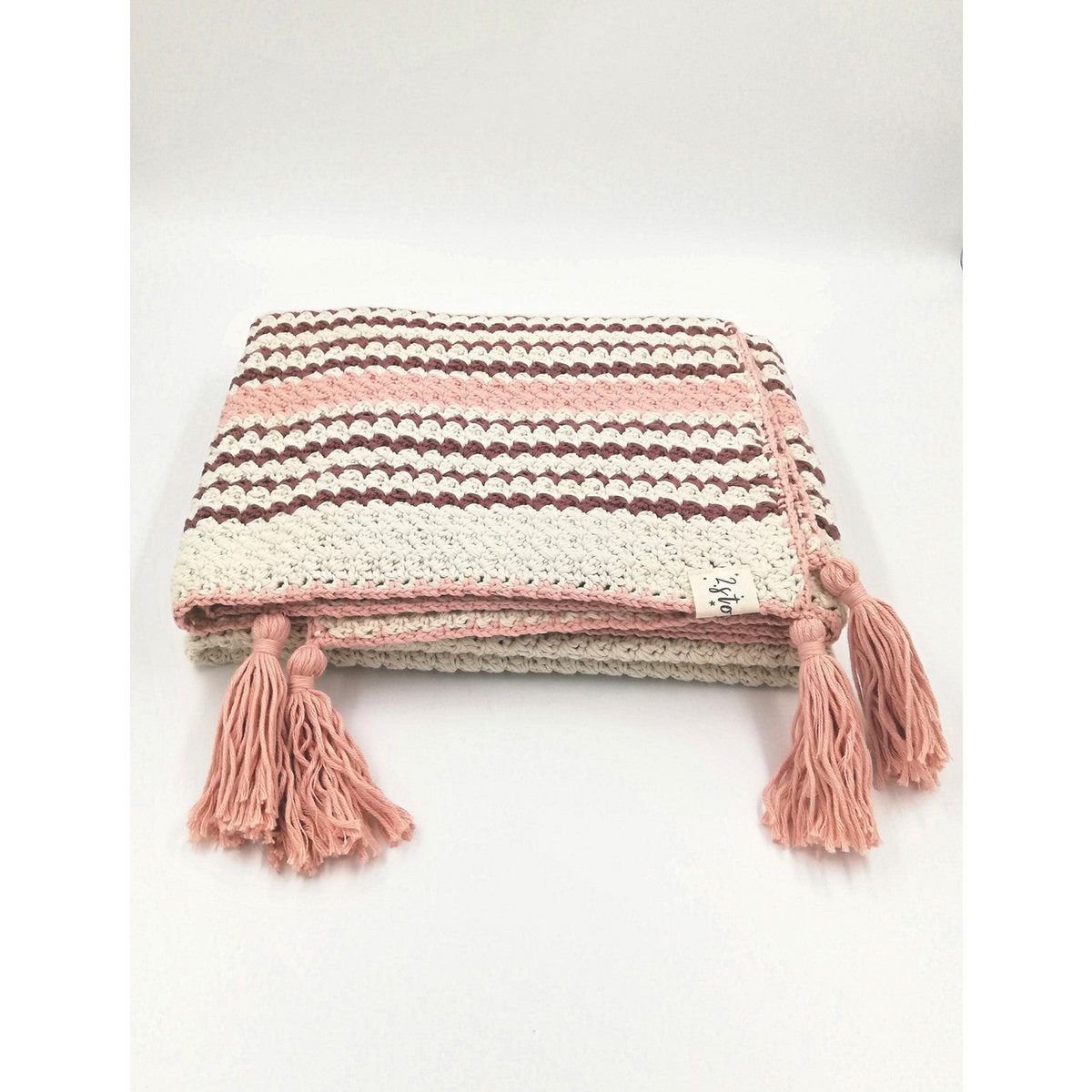 BOHEMIAN katoenen deken