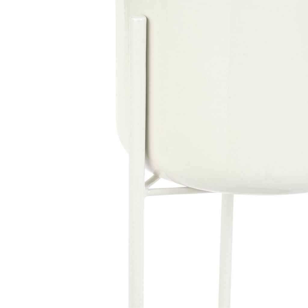 Bloempot binnen Colyn Wit Mica Decorations