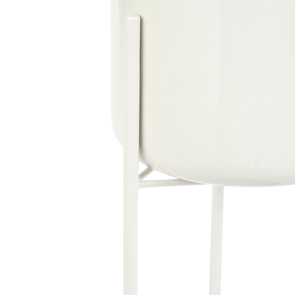 Bloempot binnen Colyn Wit Mica Decorations