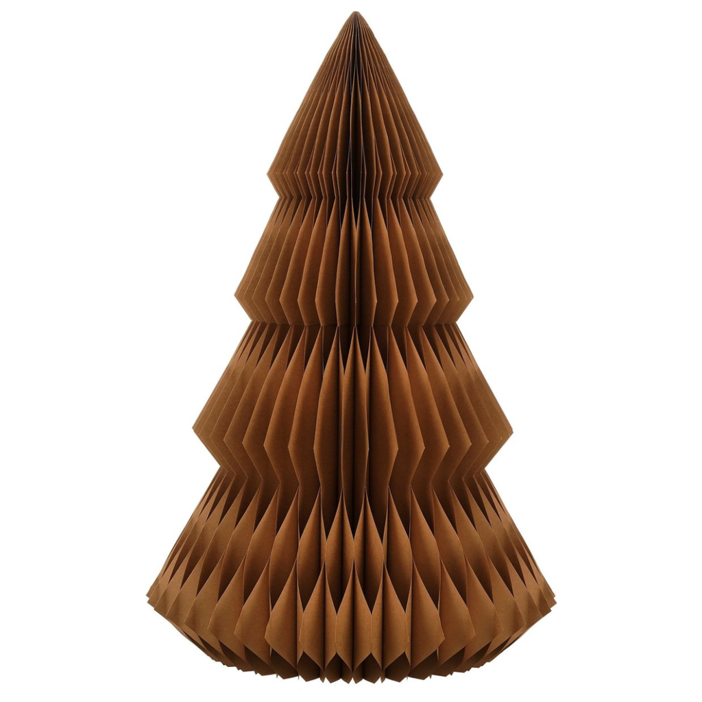 Decoratieve kerstboom  Bruin Mica Decorations