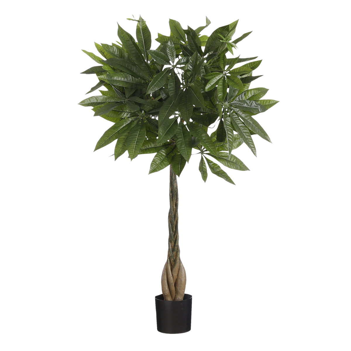 Pachira Kunstplant - H80 x Ø60 cm - Groen Mica Decorations