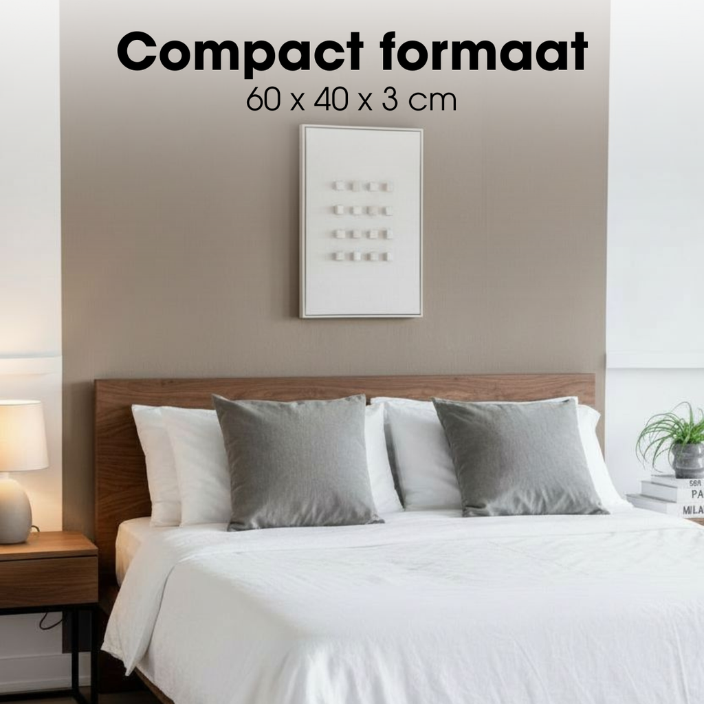 Wanddecoratie  Gebroken wit Mica Decorations