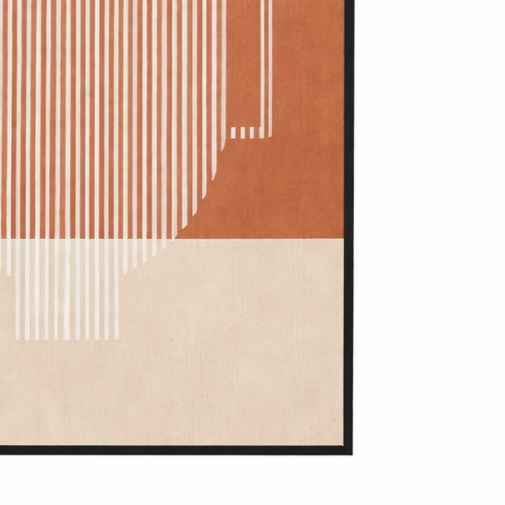 Wanddecoratie  Donkerbruin Mica Decorations