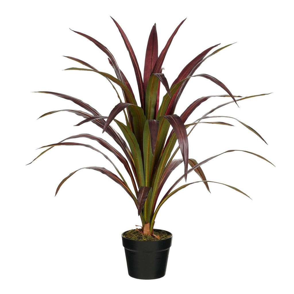 Kunstplant Bananenboom Rood Mica Decorations