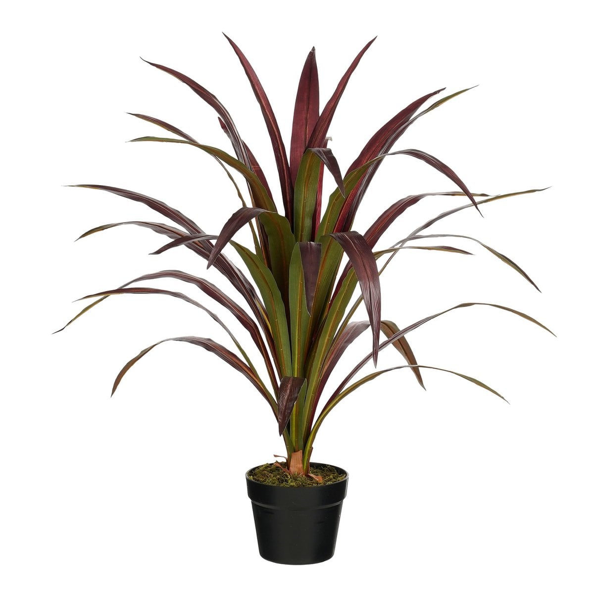 Kunstplant Bananenboom Rood Mica Decorations