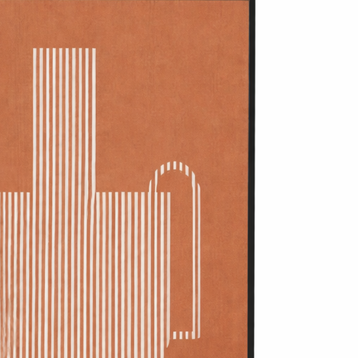 Wanddecoratie  Donkerbruin Mica Decorations