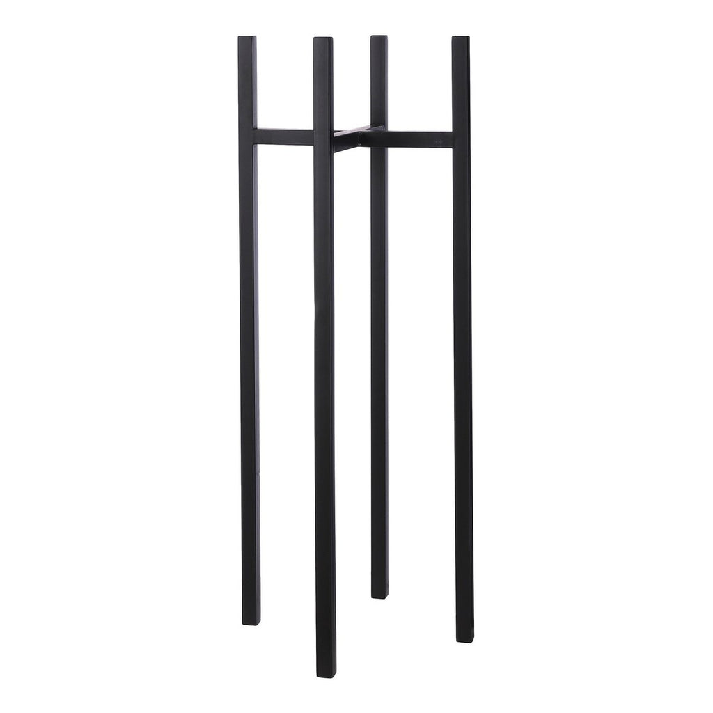 Ascot Plantenstandaard XL - L38 x B38 x H95 cm - Metaal - Zwart