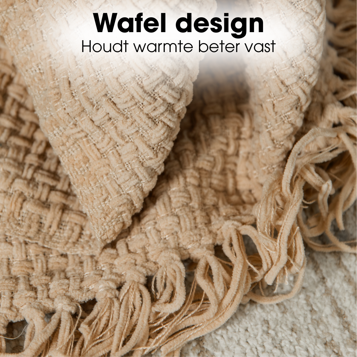 Plaid Cosenza Beige Mica Decorations