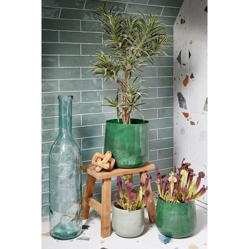 Bloempot binnen Benson Lichtgrijs Mica Decorations