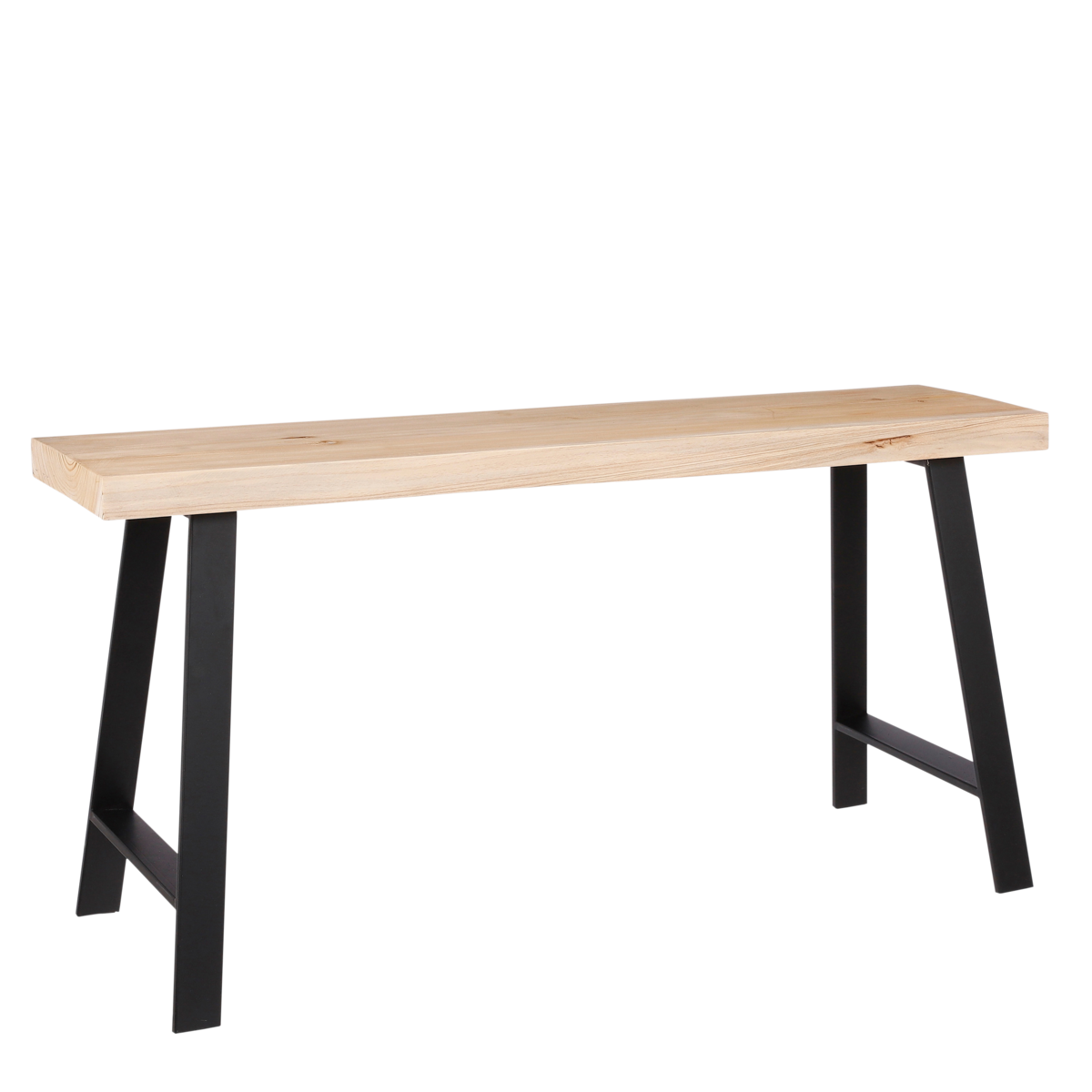 Plano Bank - L92 x B31 x H46 cm - Vurenhout - Lichtbruin Mica Decorations