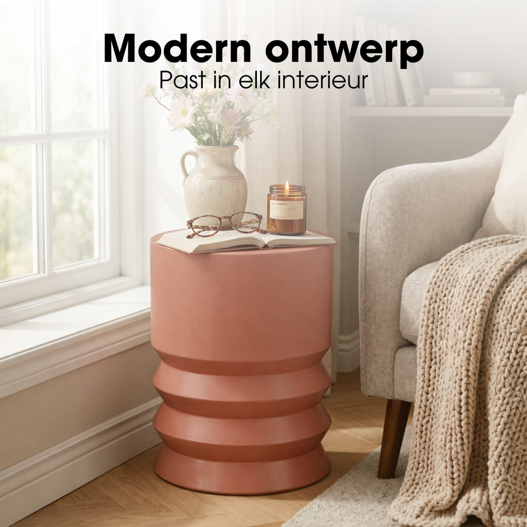 Bijzettafel Mart Oranje Mica Decorations