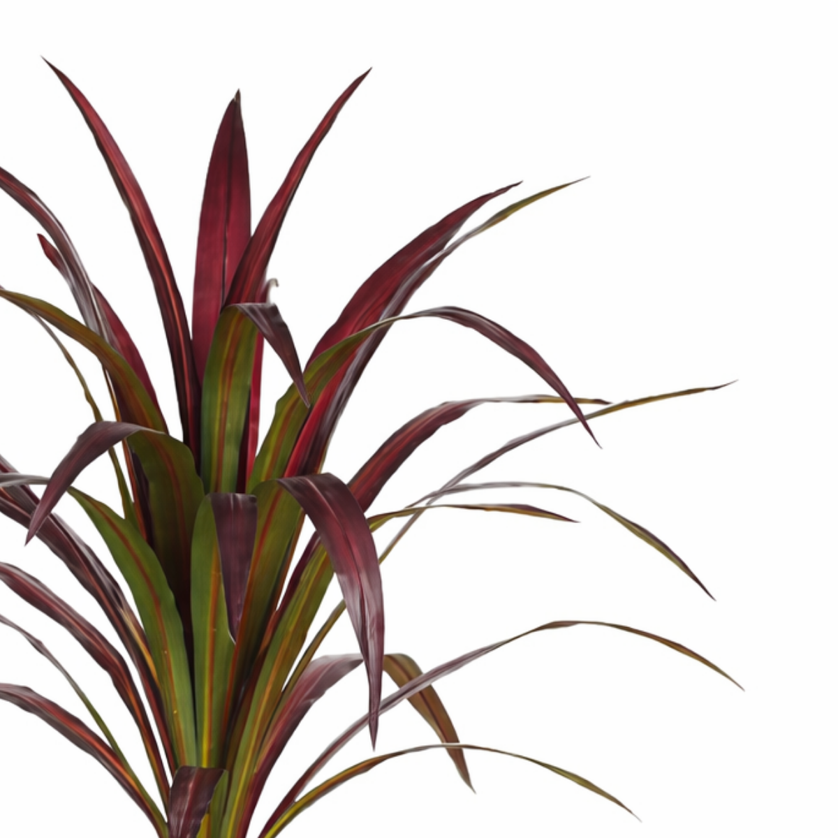 Kunstplant Bananenboom Rood Mica Decorations